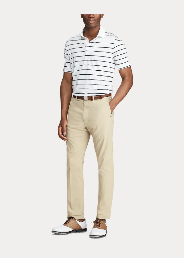 Ralph Lauren Tailored Stretch Twill Pant Hnědožlutý | iWAWnWlN