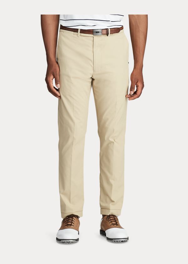 Ralph Lauren Tailored Stretch Twill Pant Hnědožlutý | iWAWnWlN