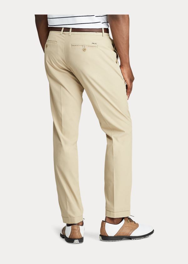 Ralph Lauren Tailored Stretch Twill Pant Hnědožlutý | iWAWnWlN