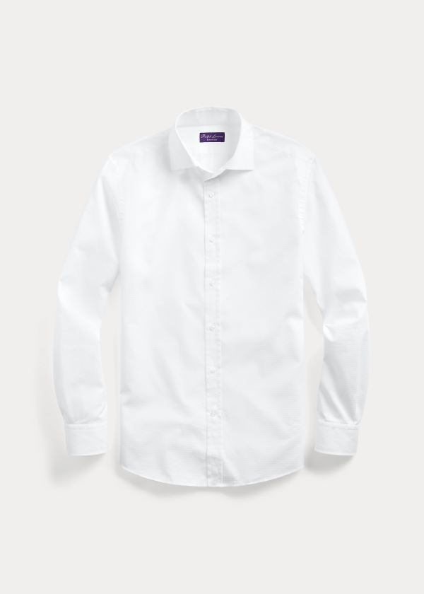 Ralph Lauren Textured Shirt Bílé | i2jYlegs