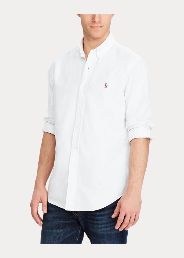 Ralph Lauren The Iconic Oxford Shirt - All Fits Bílé | RXtXPakN