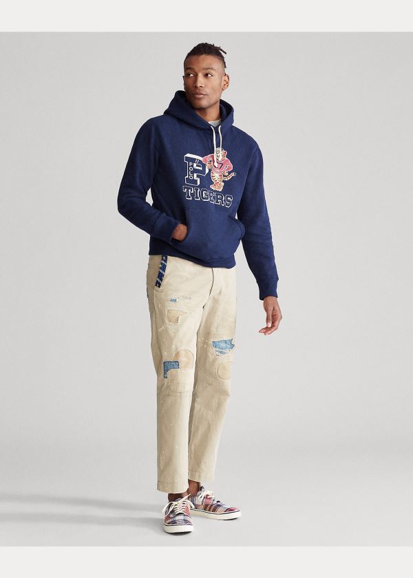 Ralph Lauren The Tiger Hoodie Tmavě Blankyt | rJJsaYw2