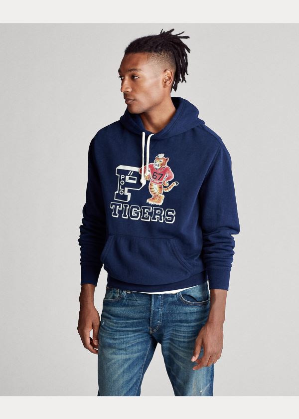 Ralph Lauren The Tiger Hoodie Tmavě Blankyt | rJJsaYw2