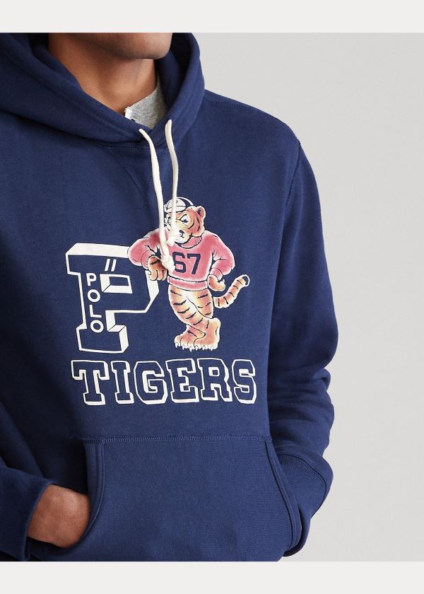 Ralph Lauren The Tiger Hoodie Tmavě Blankyt | rJJsaYw2