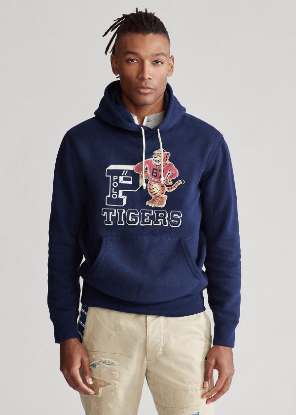 Ralph Lauren The Tiger Hoodie Tmavě Blankyt | rJJsaYw2