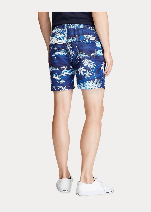 Ralph Lauren Traveler Tropical Swim Trunk Blankyt Viacfarebný | TwuDwFVD