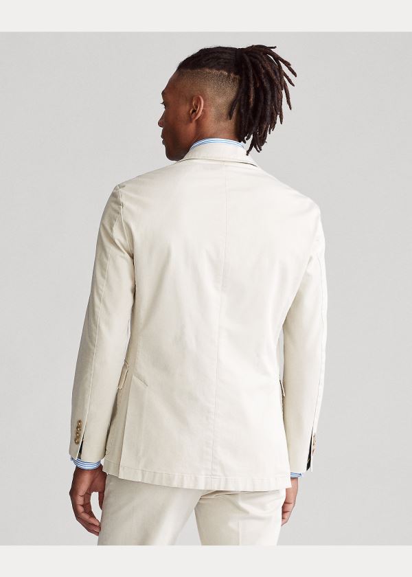 Ralph Lauren Unconstructed Chino Sportovní Coat Krém | 7ufHuVrl