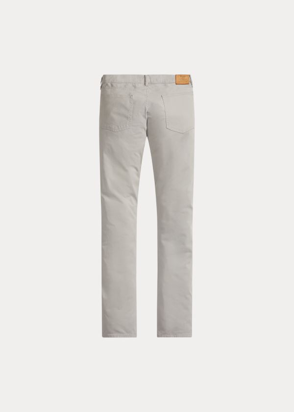 Ralph Lauren Varick Slim Straight Chino Šedé | zoizLPLI