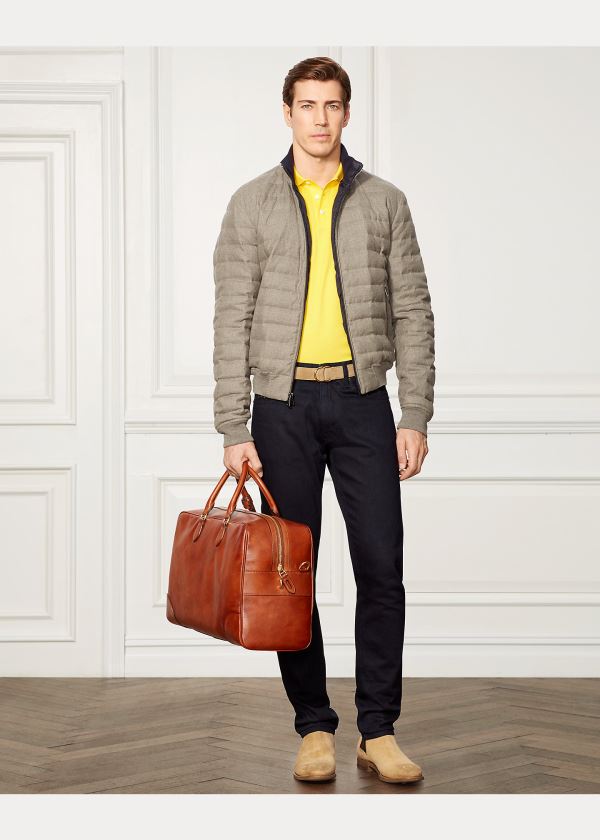 Ralph Lauren Weekender Vachetta Duffel Hnědé | I5sClDuQ