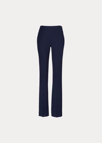 Ralph Lauren Alandra Stretch Wool Pant Tmavě Blankyt | YiTx1WvQ