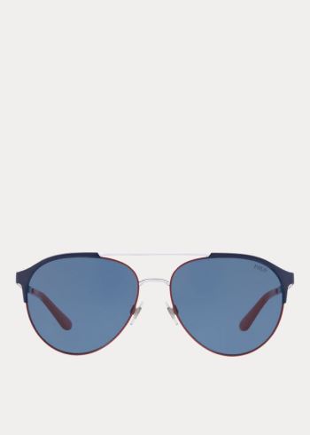 Ralph Lauren American Sportovní Sunglasses Tmavě Blankyt | dPEKd60L