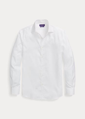 Ralph Lauren Bavlněné Oxford Šaty Shirt Bílé | jtXIbpAl