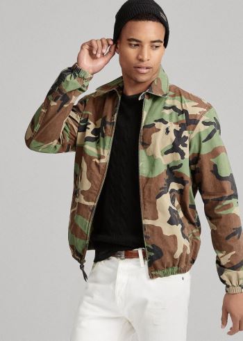 Ralph Lauren Bayport Camo Jacket Maskáčové | D9fxcarz