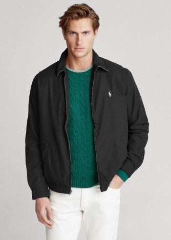 Ralph Lauren Bi-Swing Windbreaker Jacket Černé Hnědožlutý | yYmYLWi9