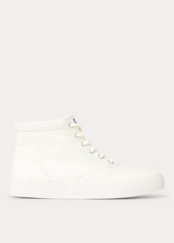 Ralph Lauren Bryn High-Top Sneakers Krém | x1kojlAb