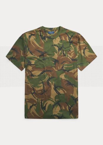 Ralph Lauren Camo Bavlněné Pocket T-Shirt Maskáčové | 6Yv6Xaw5