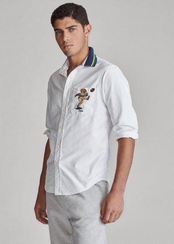 Ralph Lauren Classic Fit Kicker Bear Shirt Viacfarebný | 9eWltlr0