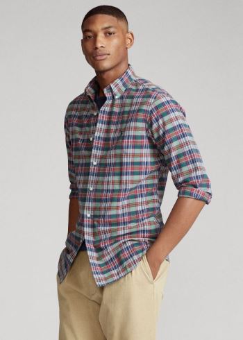 Ralph Lauren Classic Fit Madras Shirt Viacfarebný | nEzyN21l