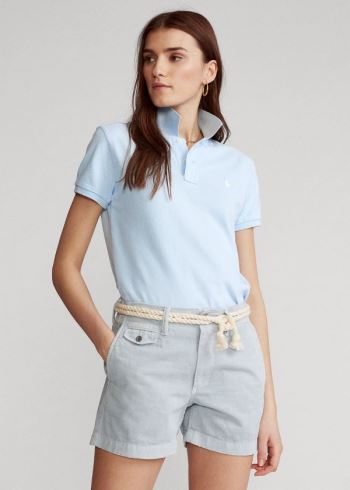 Ralph Lauren Classic Fit Mesh Polo Shirt Blankyt | fMeRUEHC