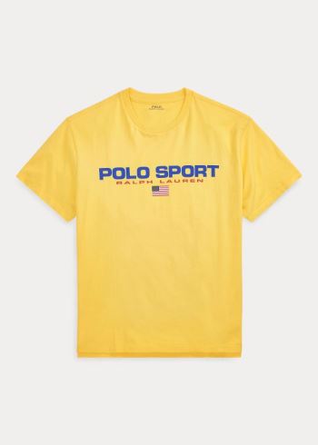 Ralph Lauren Classic Fit Polo Sportovní T-Shirt Žluté | Li9n6K2R