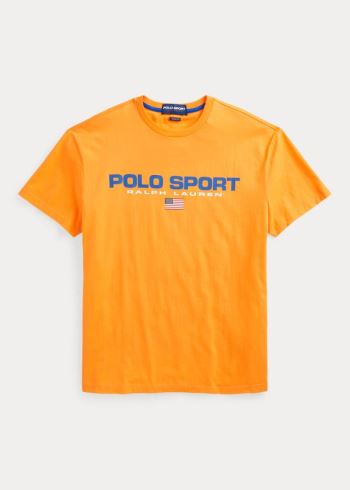 Ralph Lauren Classic Fit Polo Sportovní T-Shirt Oranžové | ip8pbCga