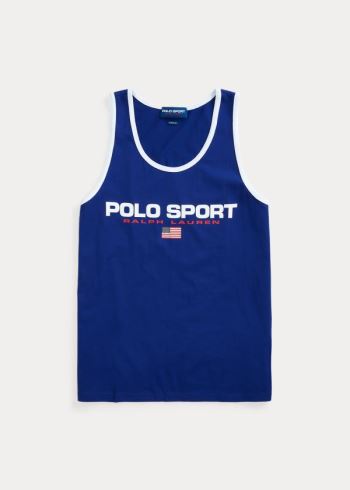 Ralph Lauren Classic Fit Polo Sportovní Tank Královská Modrá Blankyt | njNQ9HuM