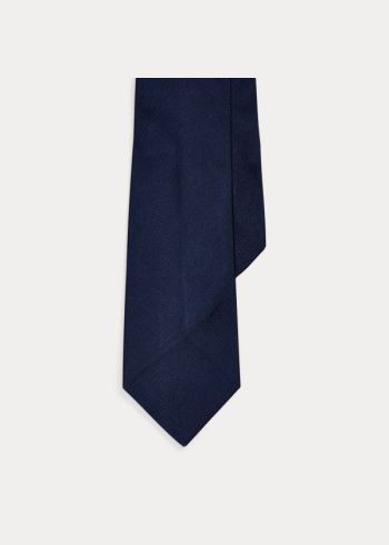 Ralph Lauren Crossed-Oars Silk Tie Tmavě Blankyt | cbBLmGAn