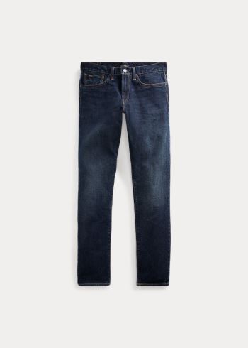 Ralph Lauren Eldridge Skinny Stretch Jean Tmavě Blankyt Blankyt Světle Modré | KDZcGuBy