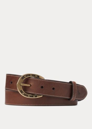 Ralph Lauren Equestrian Harness Belt Hnědé | wL1WoQXl