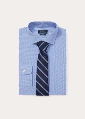 Ralph Lauren Estate Slim Gingham Shirt Blankyt Bílé | gq7MkRuR