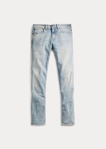 Ralph Lauren Faded Stretch Skinny Jean Světle Indigo | 1jQtMN2u