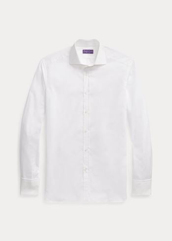 Ralph Lauren French Cuff Poplin Shirt Bílé | 53YDYPpm