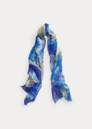 Ralph Lauren Grace Ramie Scarf Blankyt | rfk0Kyf4