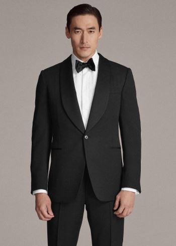 Ralph Lauren Gregory Handmade Shawl Tuxedo Černé | rcyT87VJ