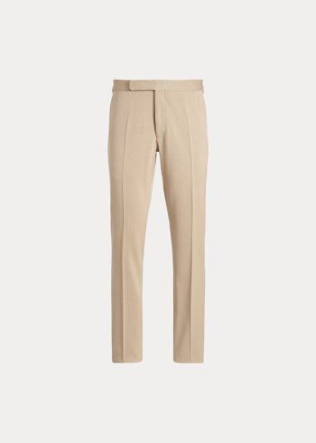 Ralph Lauren Gregory Wool Covert Trouser Hnědožlutý | mmvbZ7YF