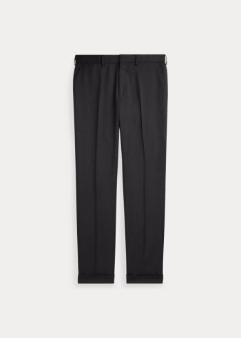 Ralph Lauren Gregory Wool Serge Trouser Tmavě Šedé | drsY3CMO