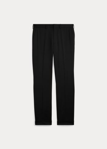 Ralph Lauren Gregory Wool Serge Trouser Černé | gvMGhKXZ