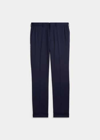 Ralph Lauren Gregory Wool Serge Trouser Tmavě Blankyt | vWqGw0wQ