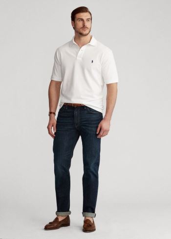 Ralph Lauren Hampton Relaxed Straight Jean Tmavě Blankyt Blankyt Světle Modré | 3sB8lG7f