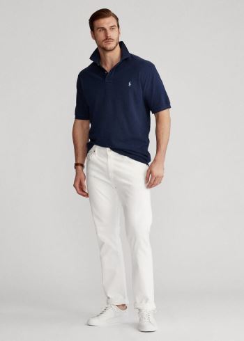 Ralph Lauren Hampton Relaxed Straight Jean Bílé | 89bbOZrp