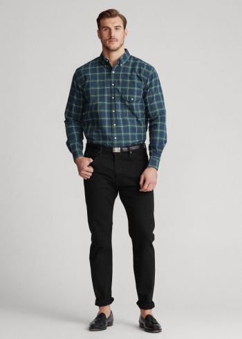 Ralph Lauren Hampton Relaxed Straight Jean Černé | AqXPqhSA