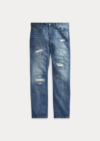 Ralph Lauren Hampton Relaxed Straight Jean Blankyt Blankyt Světle Modré | O79JqlTk