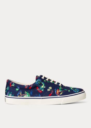 Ralph Lauren Harpoon Platene Sneakers Tmavě Blankyt Viacfarebný | kJeyj7pb