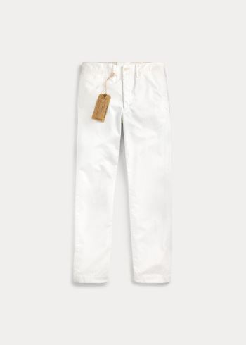 Ralph Lauren Herringbone Twill Chino Pant Bílé | AkMT5XUD