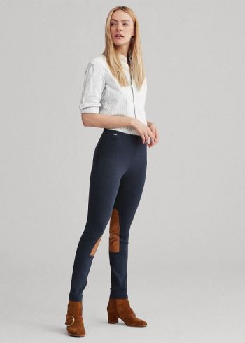 Ralph Lauren Jodhpur Stretch Skinny Pant Tmavě Blankyt | vkp6adGM