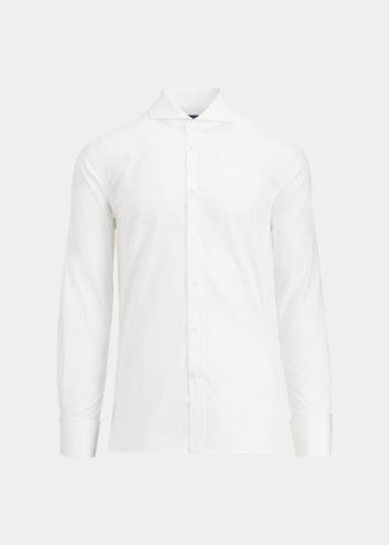 Ralph Lauren Keaton Poplin Shirt Bílé | mH2bprz1