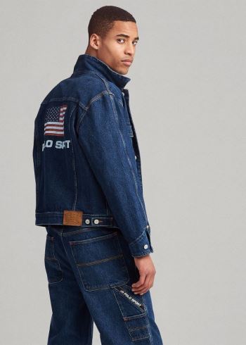 Ralph Lauren Limited-Edition Denim Jacket Blankyt Blankyt Světle Modré | VL1Iwg5x