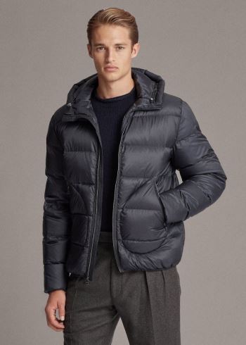 Ralph Lauren Mackay Down Jacket Tmavě Blankyt | jTsZ5lqm