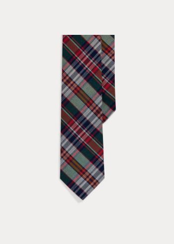 Ralph Lauren Madras Narrow Tie Viacfarebný | LbsEKiaW