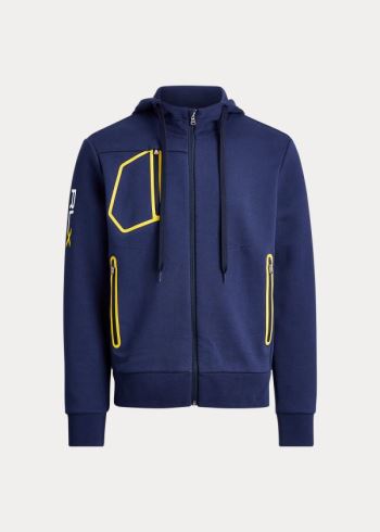 Ralph Lauren Performance Full-Zip Hoodie Tmavě Blankyt | 2s3bQX8N